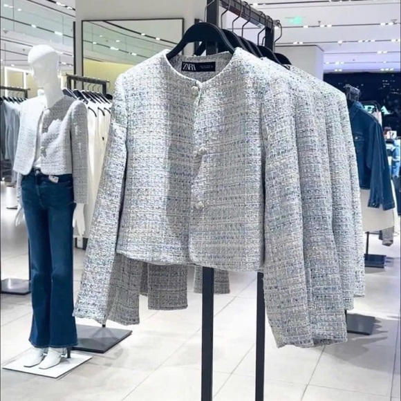 Brand new zara crop jacket size xs - Picture 3 of 7